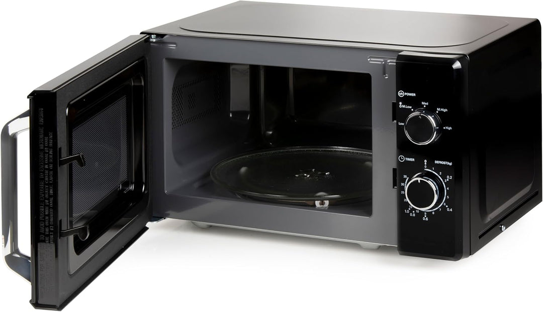 DOMO DO2520 Freistehend Mikrowelle - 5 Leistungsstufen - Auftaufunktion - Mit Signalton bei Programm