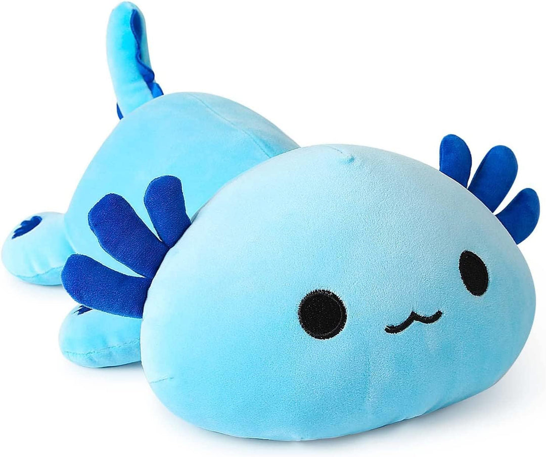 shownicer Plüschtier Axolotl Kuscheltier Stofftier Kawaii Axolotl Plüsch Kissen Spielzeug Wurfkissen