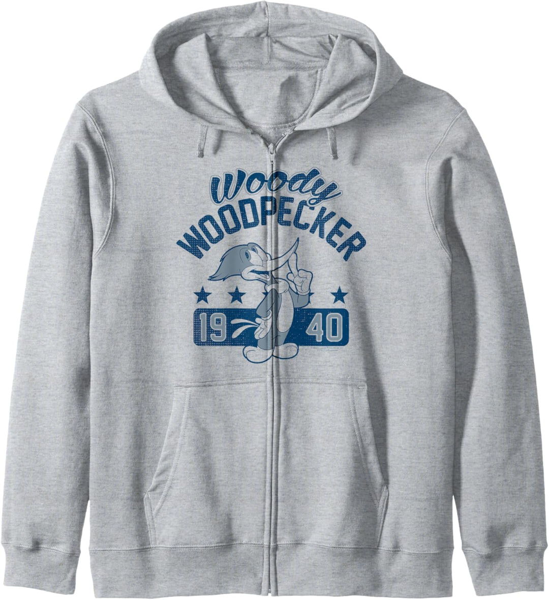Woody Woodpecker College Logo Kapuzenjacke