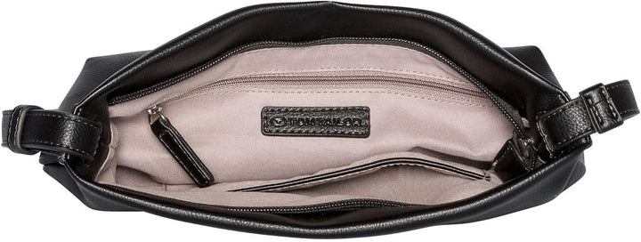 TOM TAILOR bags Rosabel Damen Umhängetasche Crossbody Bag 24 x 5,5 x 24 Schwarz, 24 x 5,5 x 24 Schwa