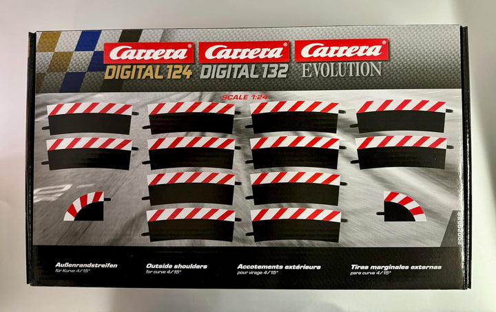 Carrera 20568 - Exclusiv/Evolution - Aussenrandstreifen Kurv 4/15°