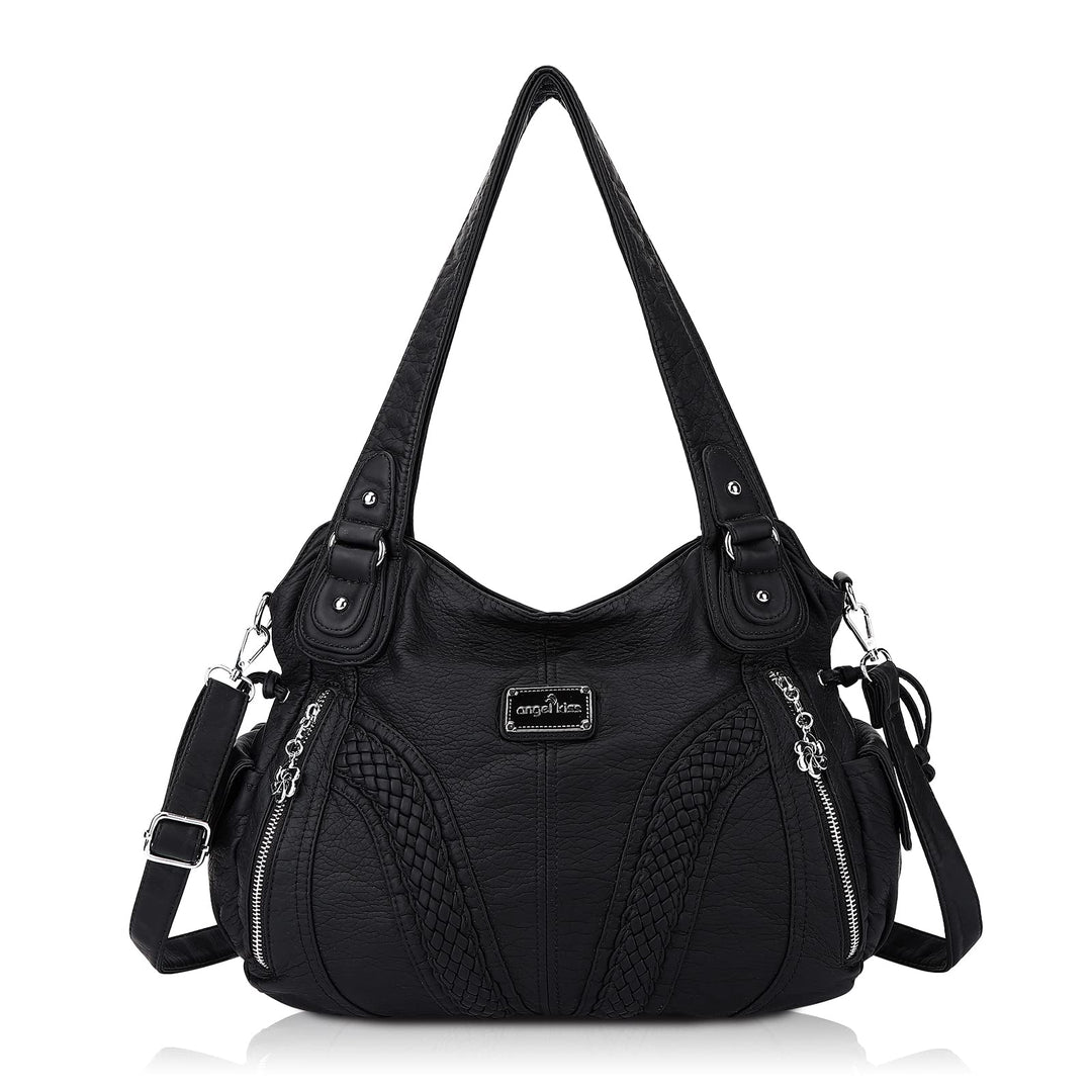 Angel Kiss Damen Handtasche Umhängetasche Leder Umhängetasche Gross Hobo Handtaschen 158