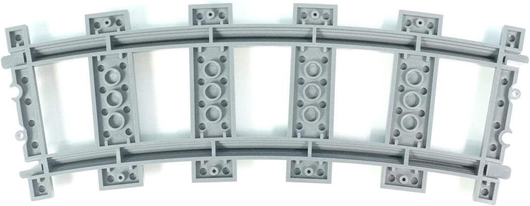 Trixbrix.eu Curved Tracks R56 Compatible with Lego City Train Sets 60197 60198 10277 60205 60238 603