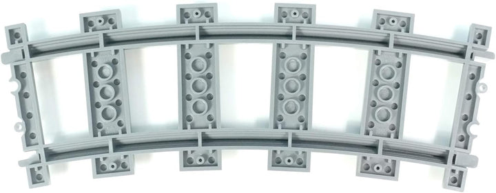 Trixbrix.eu Curved Tracks R56 Compatible with Lego City Train Sets 60197 60198 10277 60205 60238 603