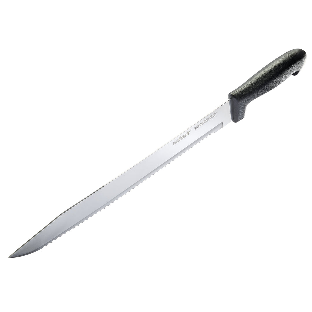 wolfcraft Profi-Dämmstoffmesser I 4097000 I Zum Schneiden von Dämmstoffen Single, Single