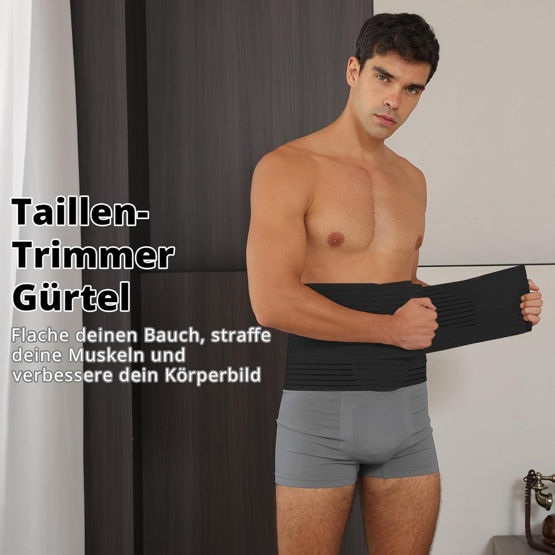 Channo Bauchgurt und Bauchbandage, zugleich als Bauchweggürtel und Waist Trainer verwendbar, auch id