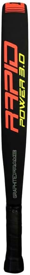 Dunlop Sports, Rapid Power 3.0, Padel-Schläger, Schwarz/Orange/Gelb, U, Unisex-Erwachsener