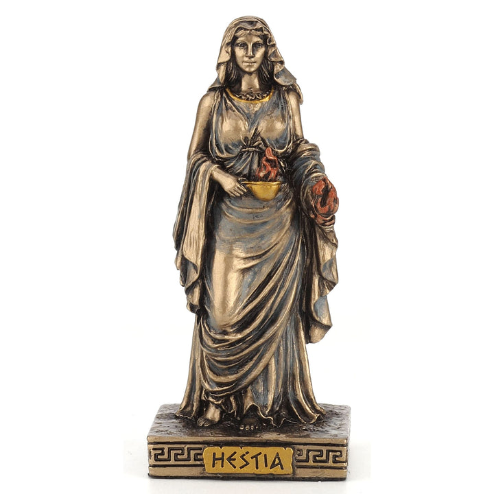 Veronese Design Griechische Götter Miniaturfigur (Hestia, Bronze) Hestia Bronze, Hestia Bronze