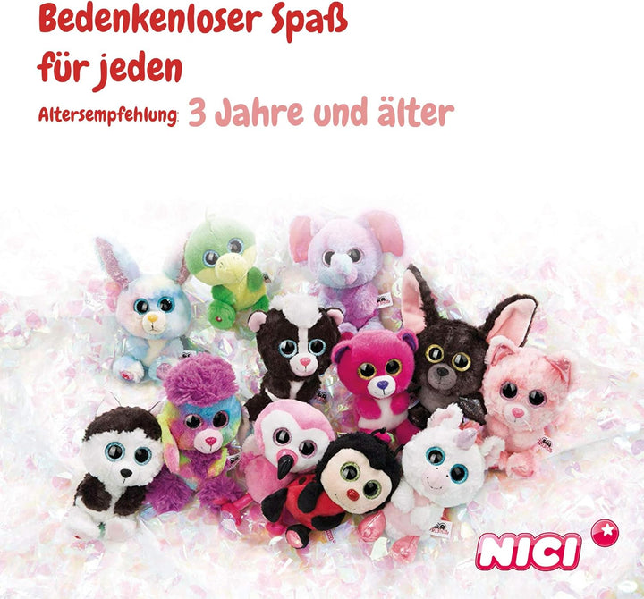 NICI Glubschis: Das Original – Glubschis Schlüsselanhänger Maus Candypop 9 cm – Maus Kuscheltieranhä