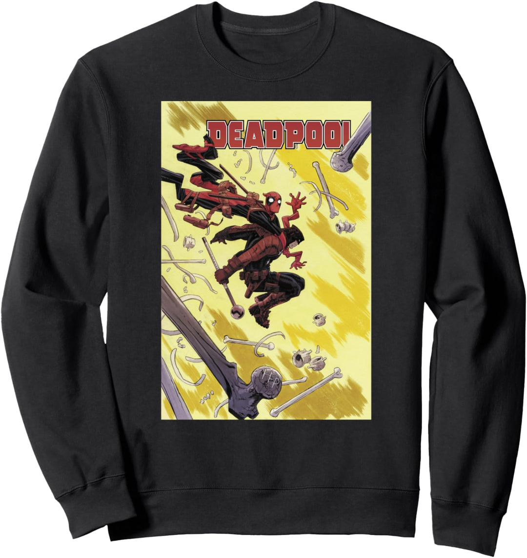 Marvel Deadpool Comic Cover Sweatshirt