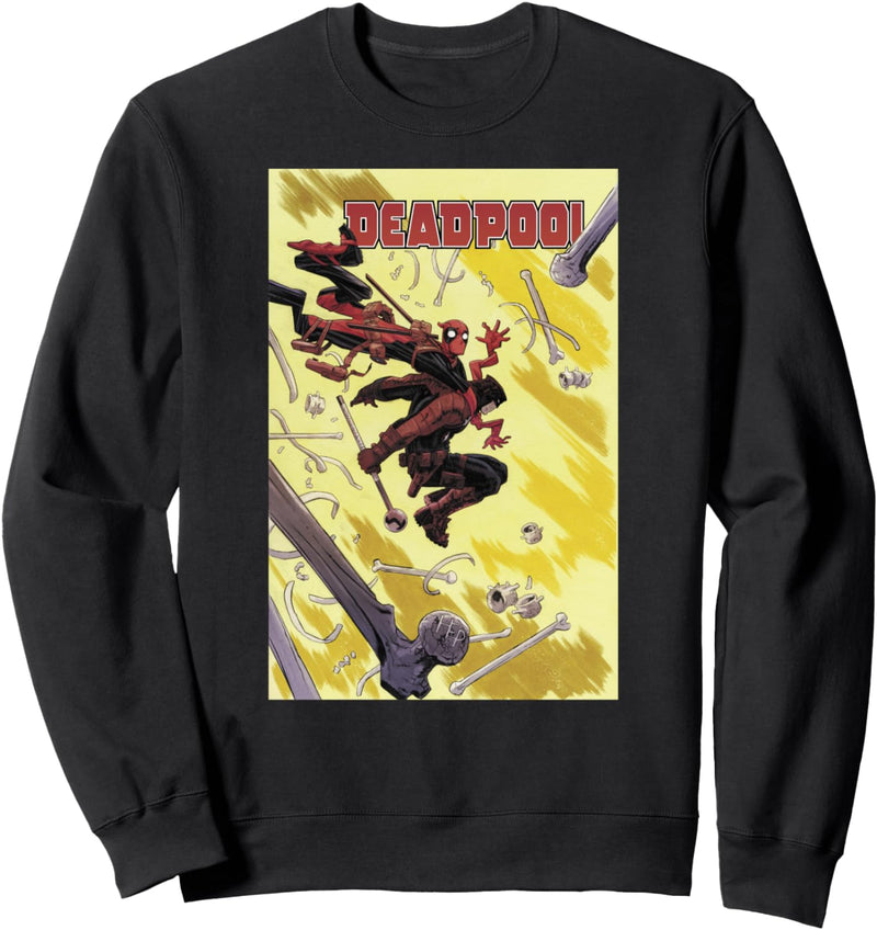 Marvel Deadpool Comic Cover Sweatshirt