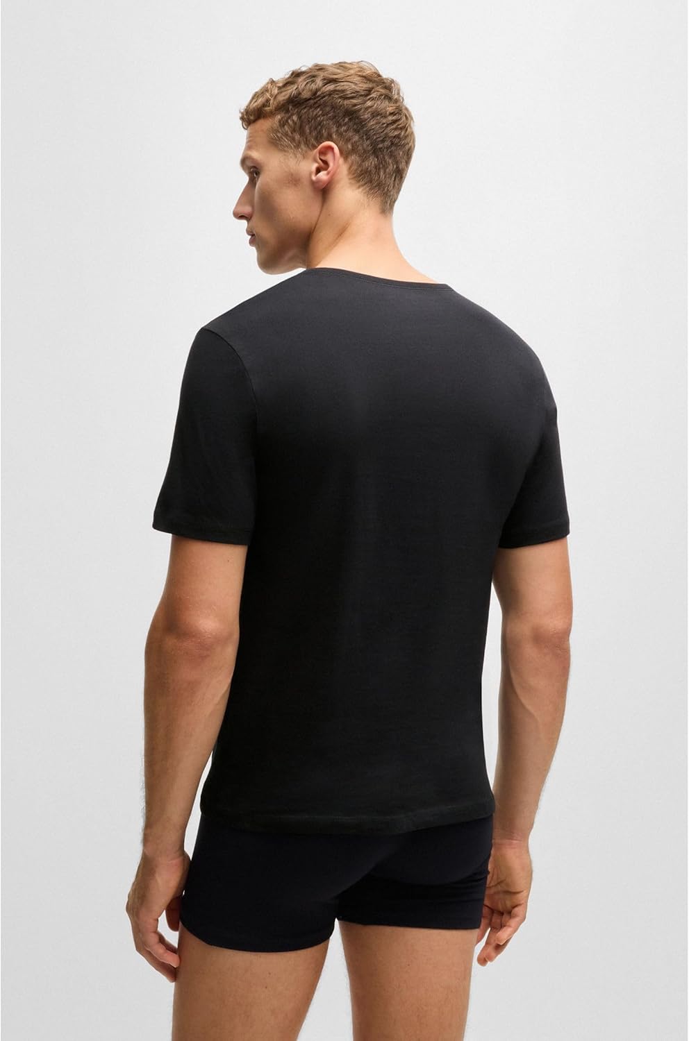 HUGO BOSS Herren T-Shirt (3er Pack) S Assorted-pre-pack, S Assorted-pre-pack