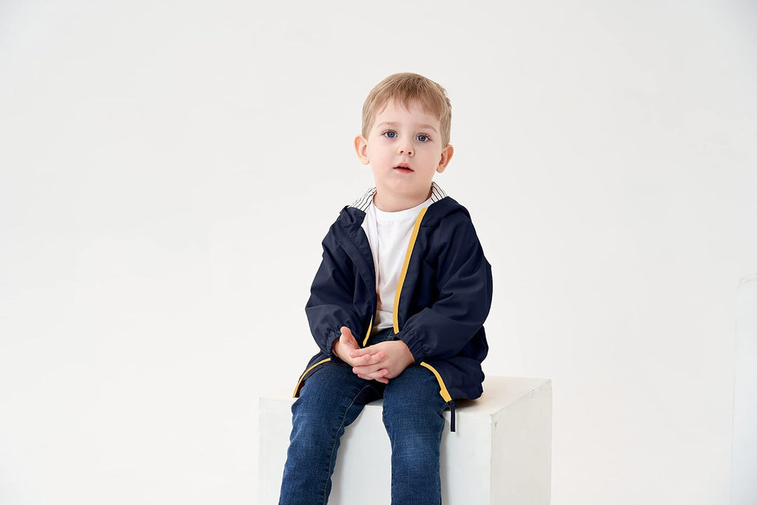 Volunboy Baby Kapuzen Jackets, Jungen Langarm Winddicht Mantel Cartoon Aufdruck Jacken 18-24 Monate