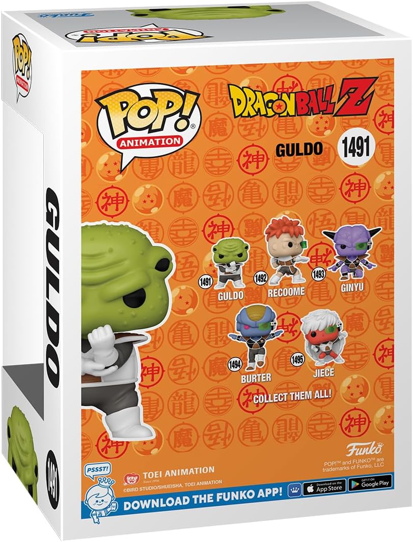 Funko Pop! Animation: Dragon Ball Z - Guldo - Vinyl-Sammelfigur - Geschenkidee - Offizielle Handelsw