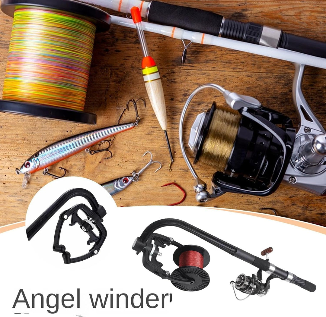 Angeln Schnurspulgerät, Aufspulgerät, Schnurwickler Maschine Tragbare Angelschnur Aufspulen Schnursp