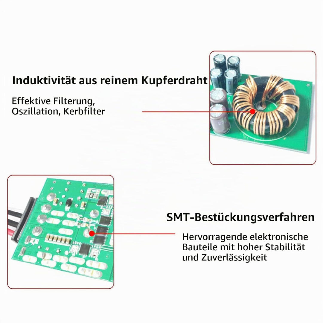 Aufwärtstransformator, 12 V auf 36 V Aufwärtswandler, 540 W Wasserdichter Spannungsregler mit Mehrer