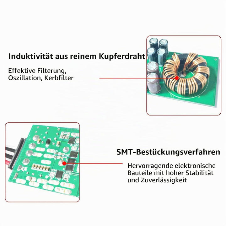 Aufwärtstransformator, 12 V auf 36 V Aufwärtswandler, 540 W Wasserdichter Spannungsregler mit Mehrer