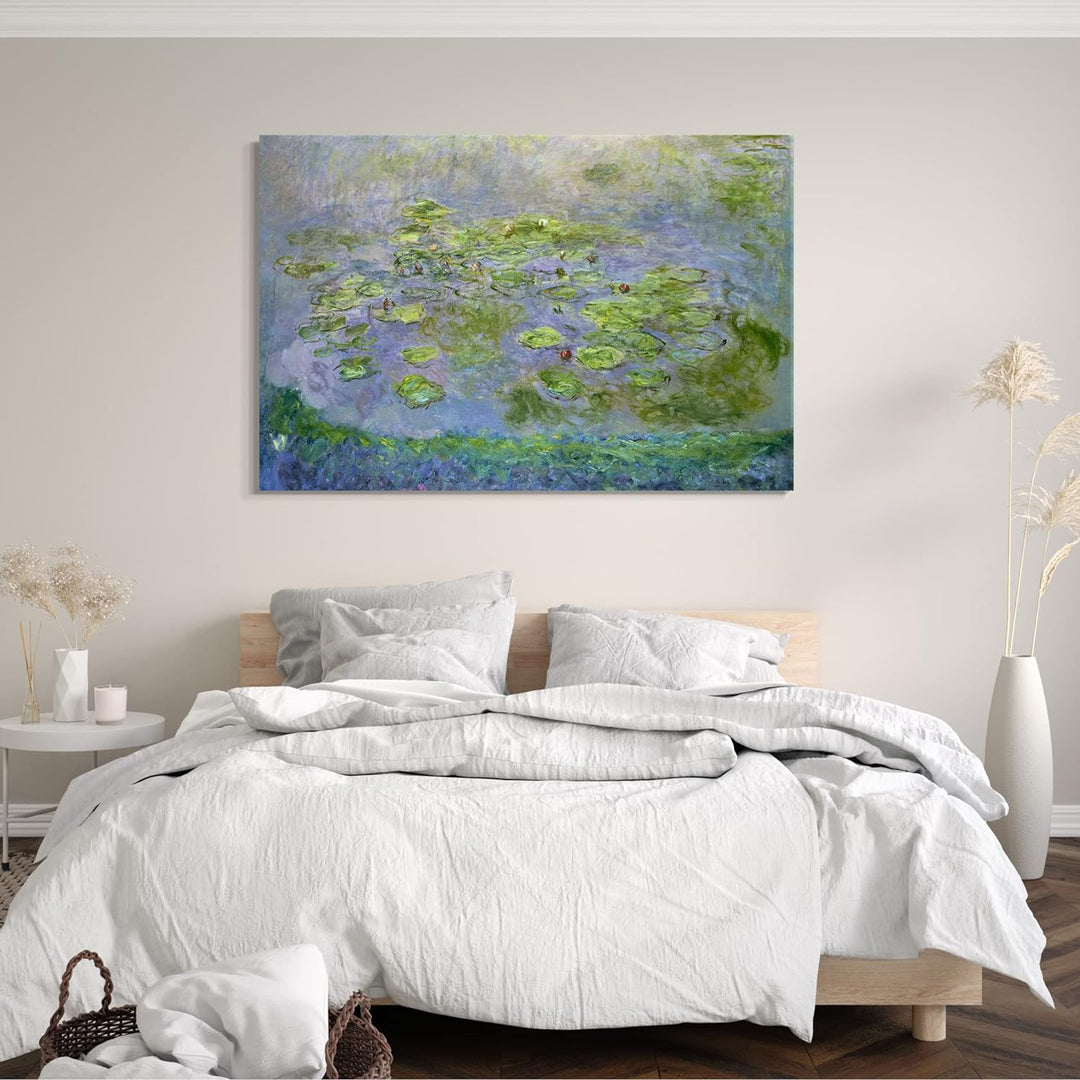 Printed Paintings Leinwand (80x60cm): Claude Monet - Seerosen 80x60 cm, 80x60 cm