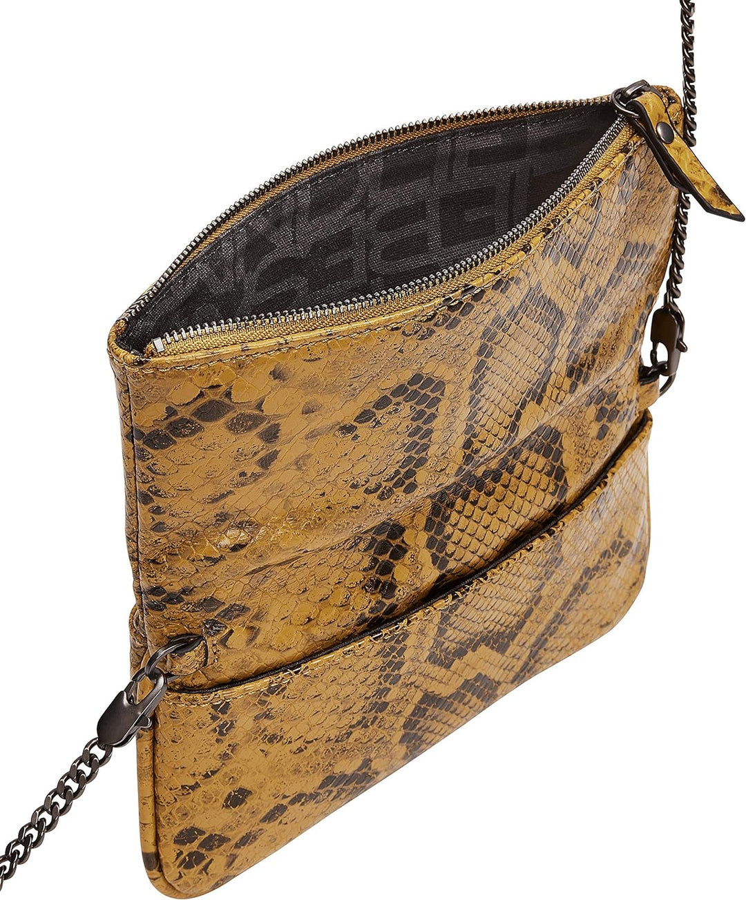 Liebeskind Damen Aloe Snake Umhängetasche Dijon - 1587, Dijon - 1587