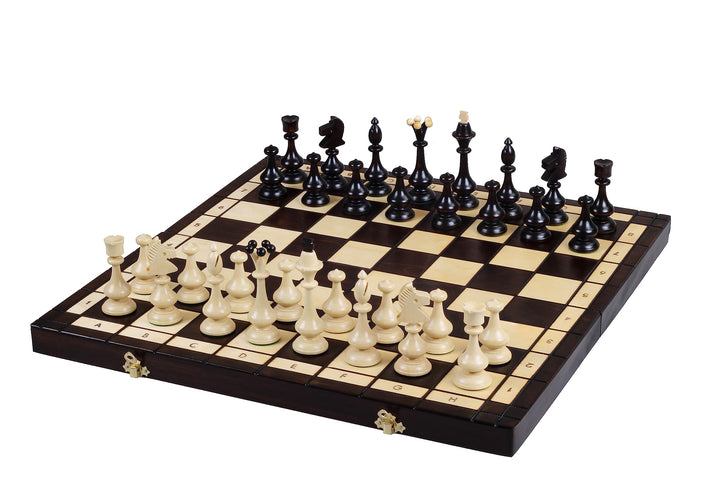 Sunrise Chess | Schach Beskid | Gross | Traditionelles Design | Sorgfältige Verarbeitung | Gut gemah