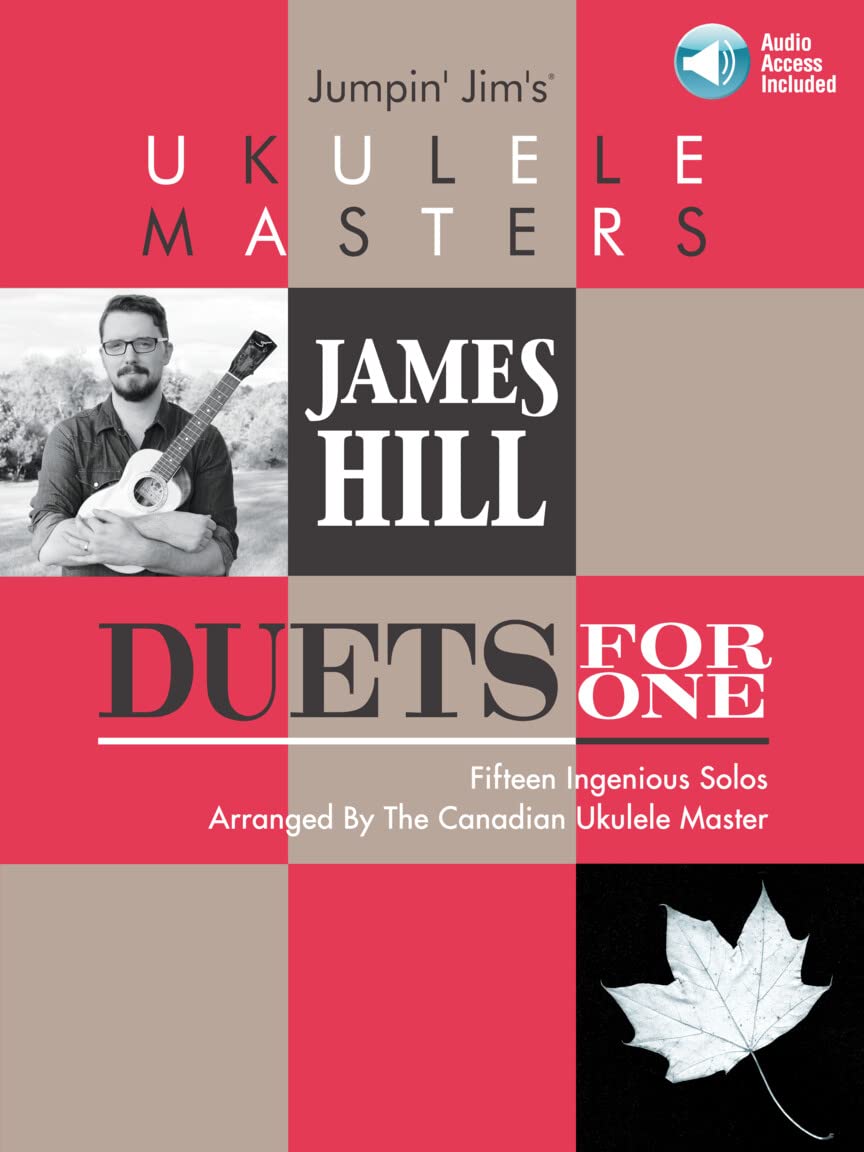 Jumpin' Jim's Ukulele Masters: James Hill: Duets for One, Taschenbuch