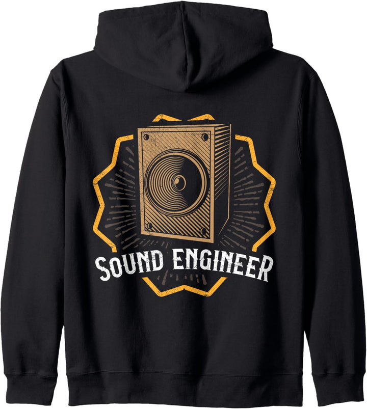 SOUND ENGINEER Tontechniker Toningenieur Kapuzenjacke