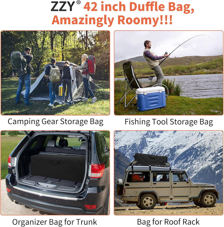 ZZY Extra Grosse Reisetasche Leichte für Herren, 150L Sporttasche, Gepäcktasche für Reisen, Camping,