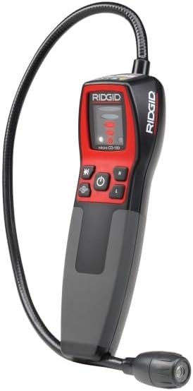 RIDGID 36163 micro CD-100 Gaslecksuchgerät, Gaslecksuchgerät für brennbare Gase, 0 bis 6400 ppm (Met