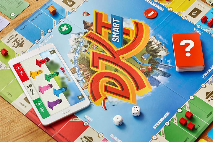 Piatnik 8104 8104-DKT Smart | Interaktives Familienspiel mit App| DKT Klassiker für die ganze Famili