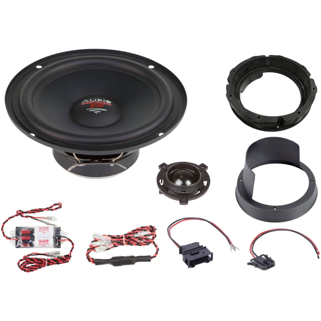 Audio System Xfit kompatibel mit VW Golf 7 EVO 2 Lautsprecher 165 mm 2-Wege kompatibel mit Golf 7 Co