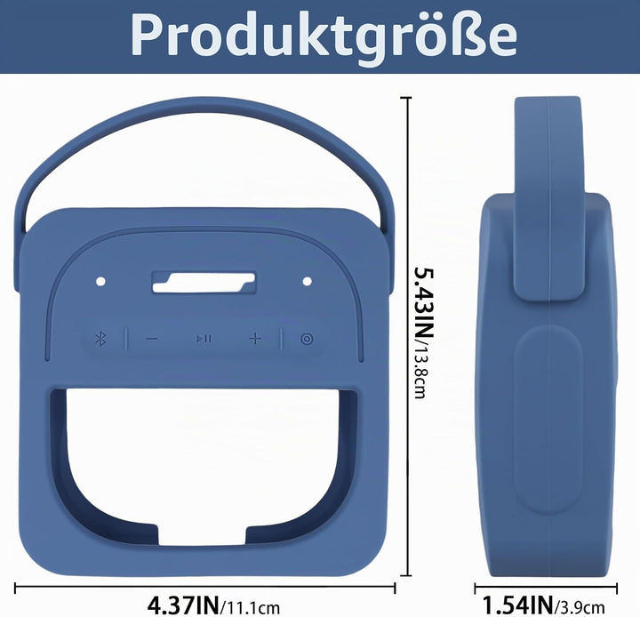 Aenllosi Silikon-Schutzhülle für tragbaren Bluetooth-Lautsprecher Bose New SoundLink Micro (2. Gen.)