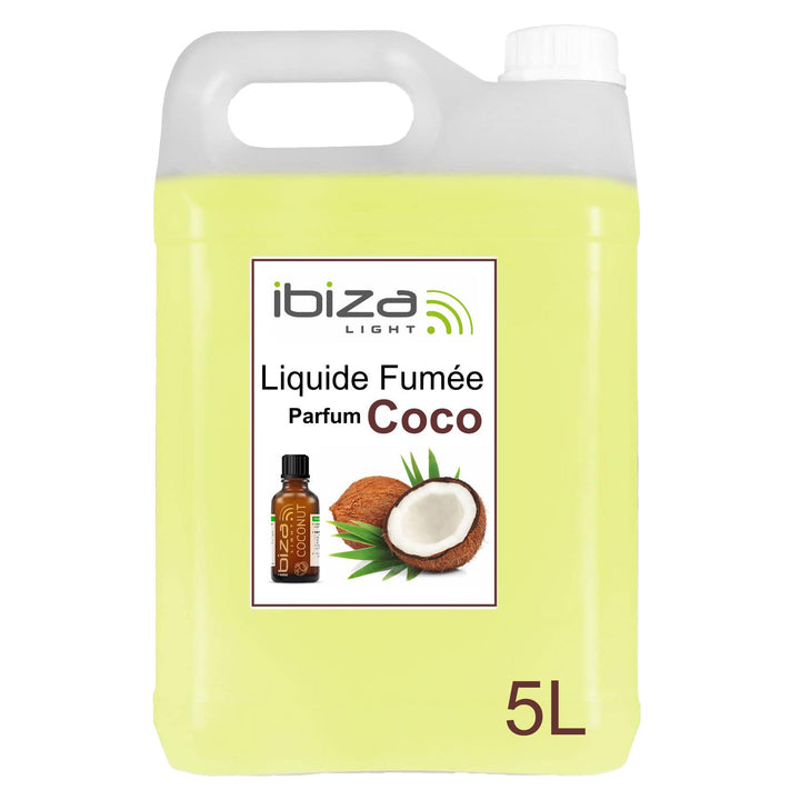Ibiza - Nebelflüssigkeit – Kanister mit 5 Liter Flüssigkeit Ibiza Light SMOKE5L-N für Nebelmaschine
