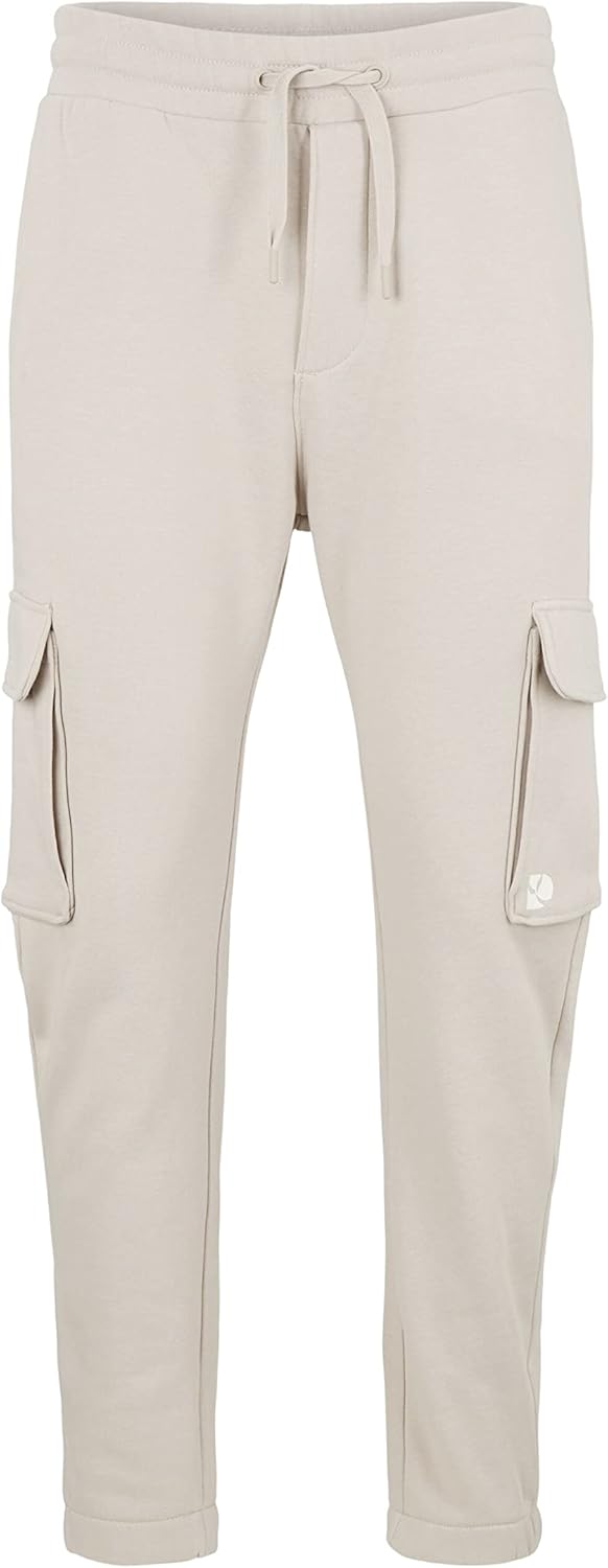TOM TAILOR Denim Herren Cargo Jogginghose M 11754 - Light Dove Grey, M 11754 - Light Dove Grey