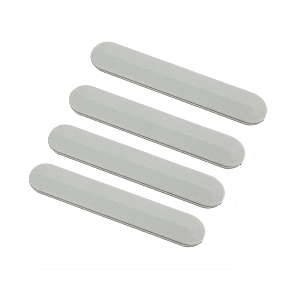 JINTAI (1 Set 4 Stück Gummi-Fussband für das untere Gehäuse des Notebooks, silberfarben, für HP Pavi