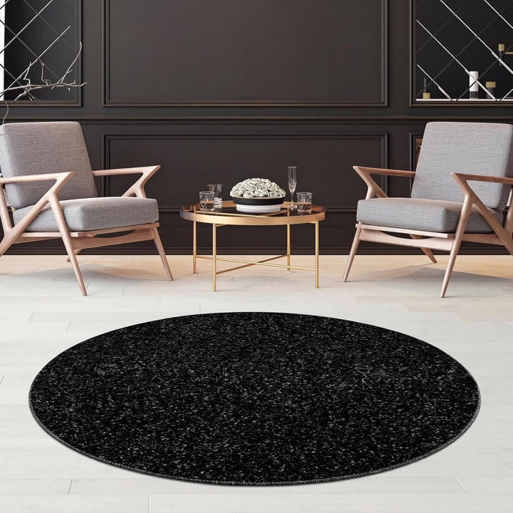 Fashion4Home Teppich Wohnzimmer – Einfarbig Teppich, Uni Teppich fürs Kinderzimmer, Schlafzimmer, Ar