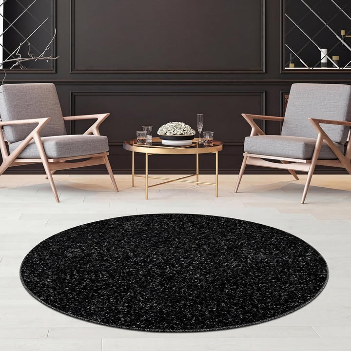 Fashion4Home Teppich Wohnzimmer – Einfarbig Teppich, Uni Teppich fürs Kinderzimmer, Schlafzimmer, Ar