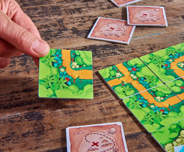 HABA 303407 Karuba Junior Gesellschaftsspiel für Kinder, kooperatives und strategisches Abenteuerspi