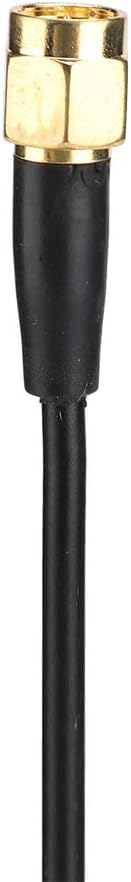 Greensen FM-Antenne, DAB-Antenne Digitale Radioantenne 5M SMA 20dB Signalempfang Klebemontage für FM