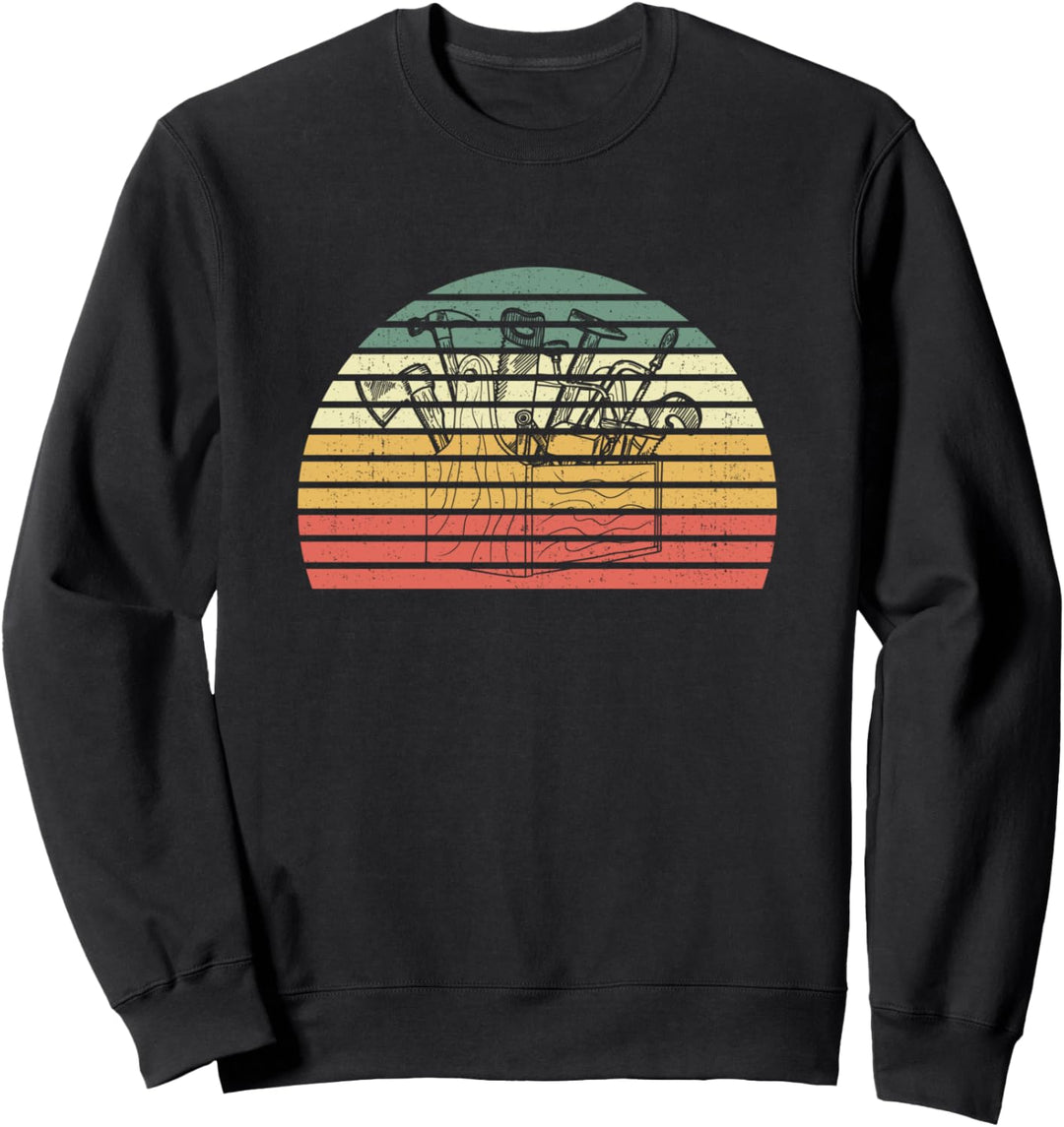 Retro Tischler Schreiner - Vintage Zimmermann Sweatshirt