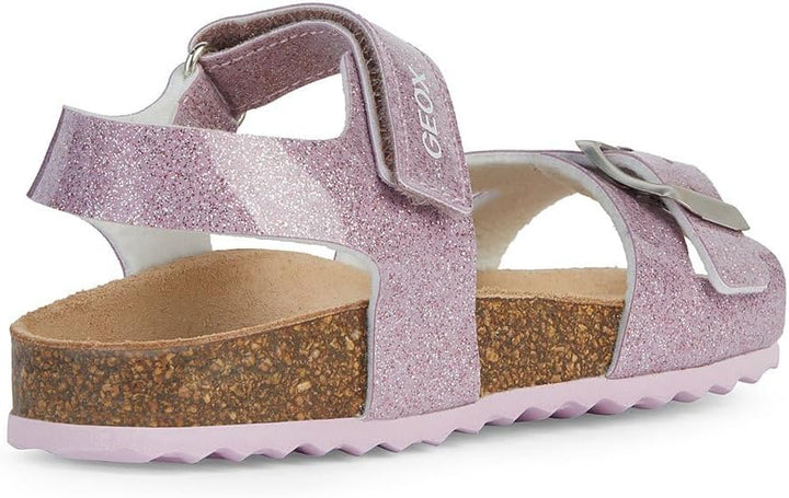 Geox Mädchen J Adriel Girl C Sandal 24 EU 000kc Pink, 24 EU 000kc Pink