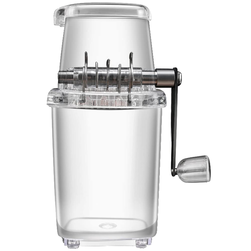 Ice Crusher Manuelle Ice Crusher Machine1.25L EismüHle Ice-Cube Drinks Chopper,Haushaltsbedarf,Somme