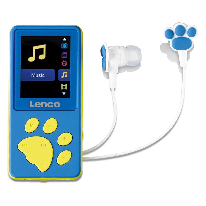 Lenco MP4-Player Xemio-560 MP4-Player 8GB Speicher LCD-Bildschirm blau