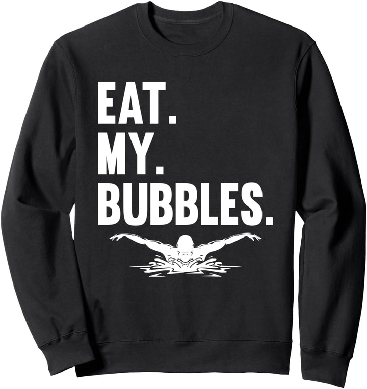 Schwimmen Schwimmsport Wassersport - Bubbles Schwimmer Sweatshirt