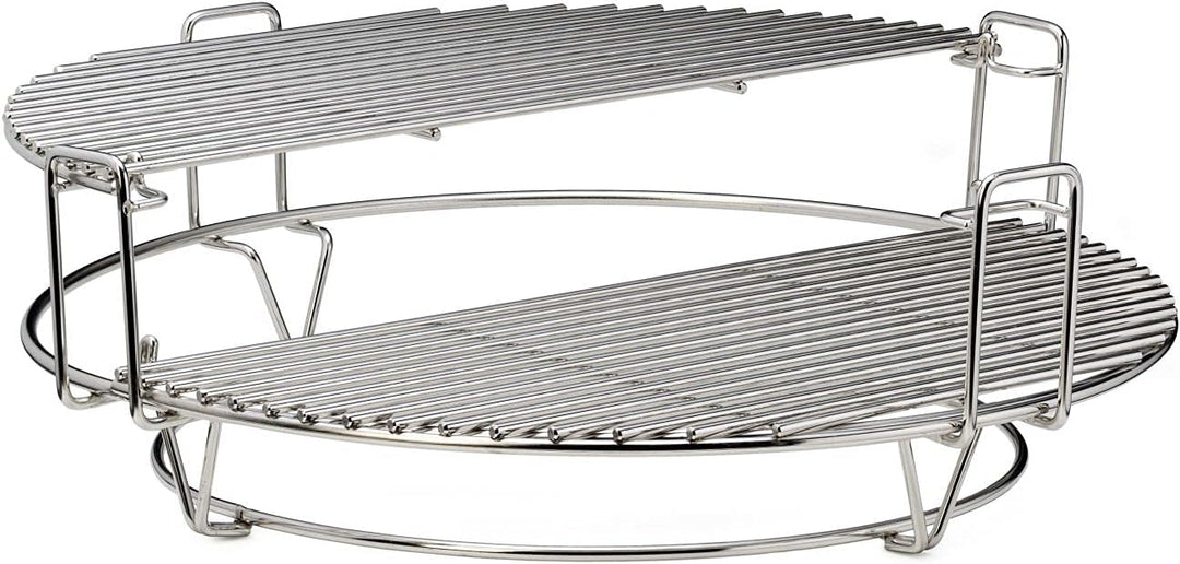 FLAME ROCK Grillrost System für Kamado 22 Flexibles Rost für Keramikgrills