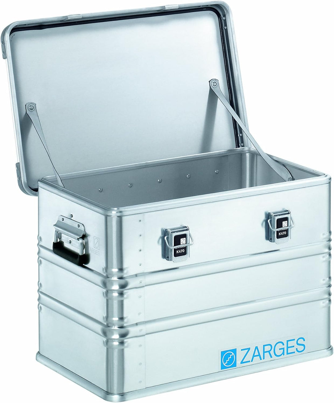 Alu-Kiste K470; 73l, IM: 550x350x380mm 550x350x380mm (Internal), 550x350x380mm (Internal)