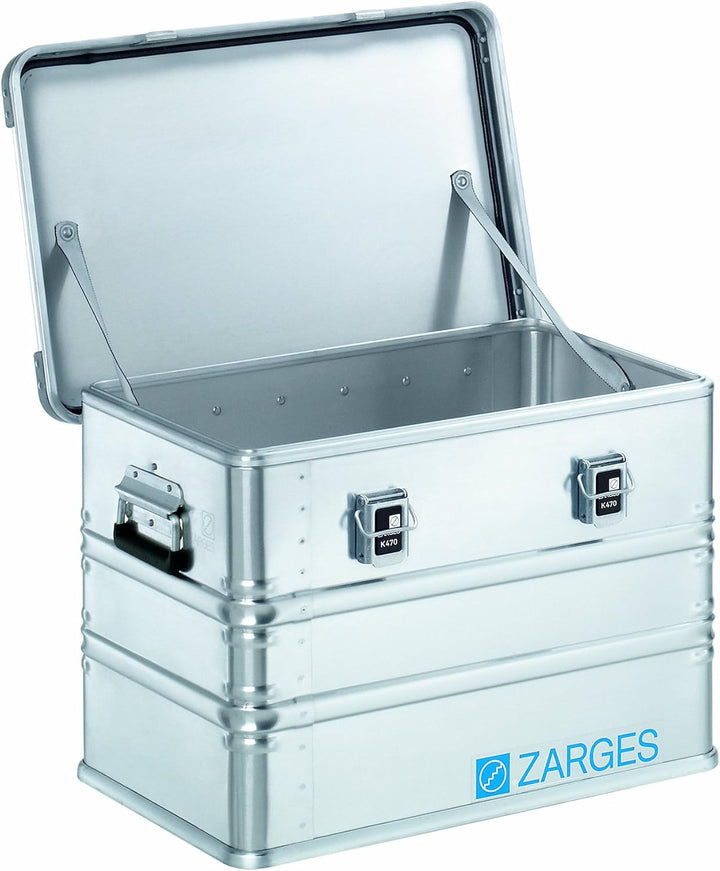 Alu-Kiste K470; 73l, IM: 550x350x380mm 550x350x380mm (Internal), 550x350x380mm (Internal)