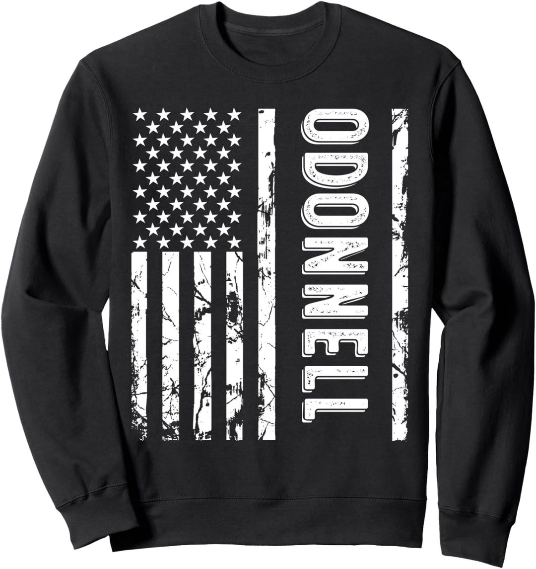 O'Donnell Nachname Lustiger Nachname Team Familientreffen Sweatshirt