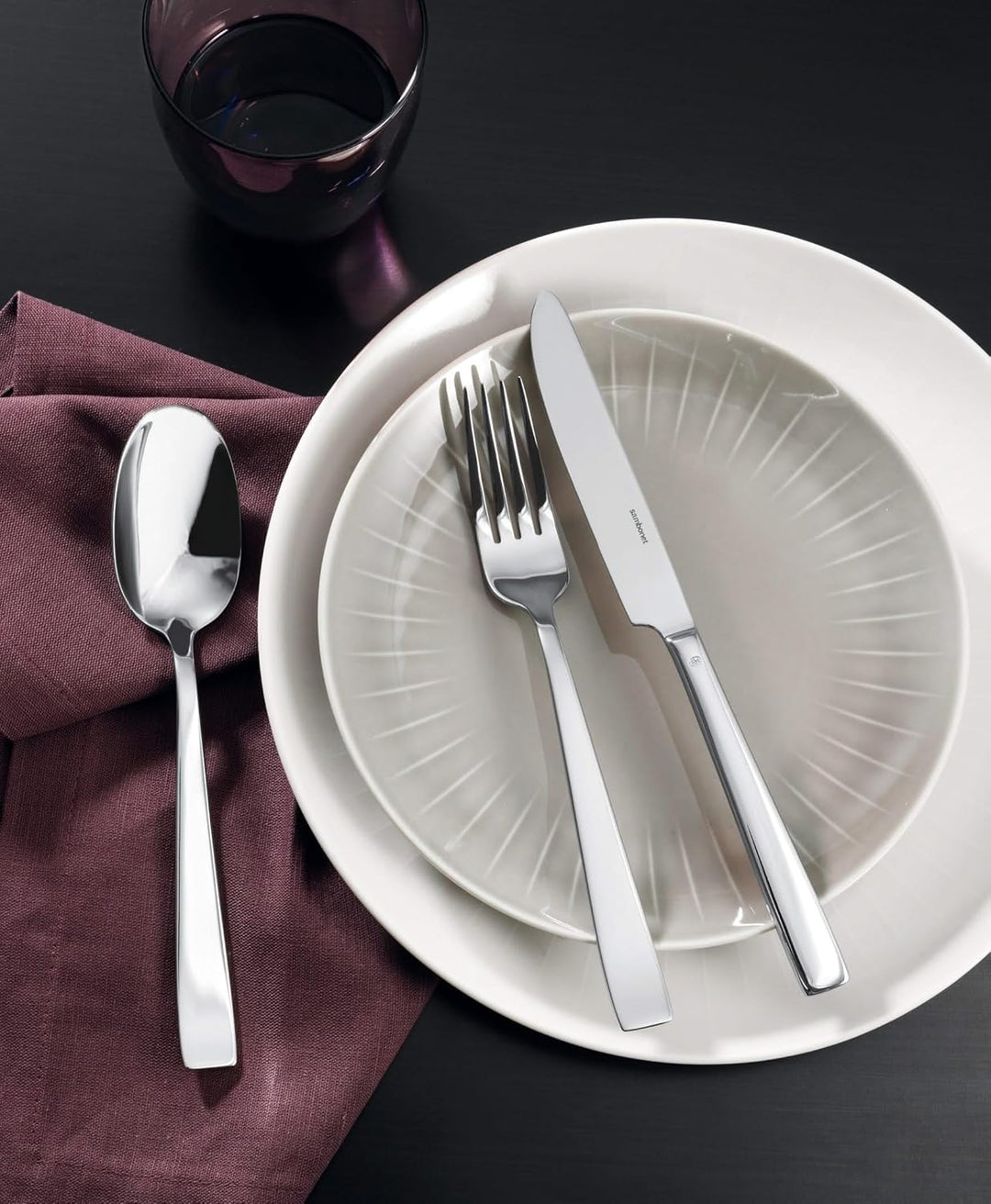 Sambonet 62512-81 - Besteck 24Tlg.Vh. Flat Edelstahl 18/10