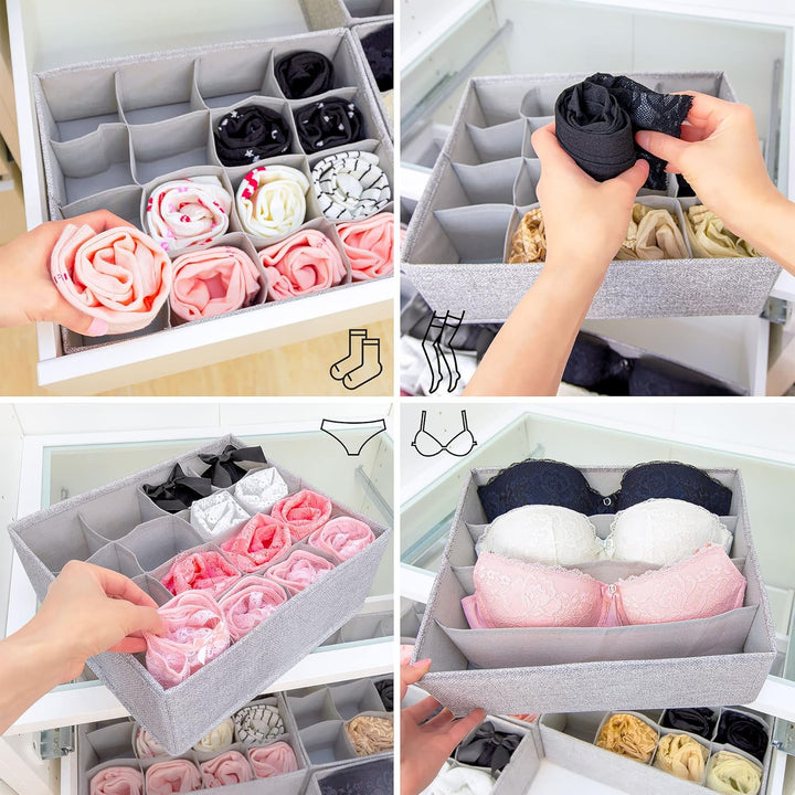 SIMPLE JOY® Schubladen Ordnungsystem Boxen für Ikea (PAX75 (52 Fächer)), PAX75 (52 Fächer)