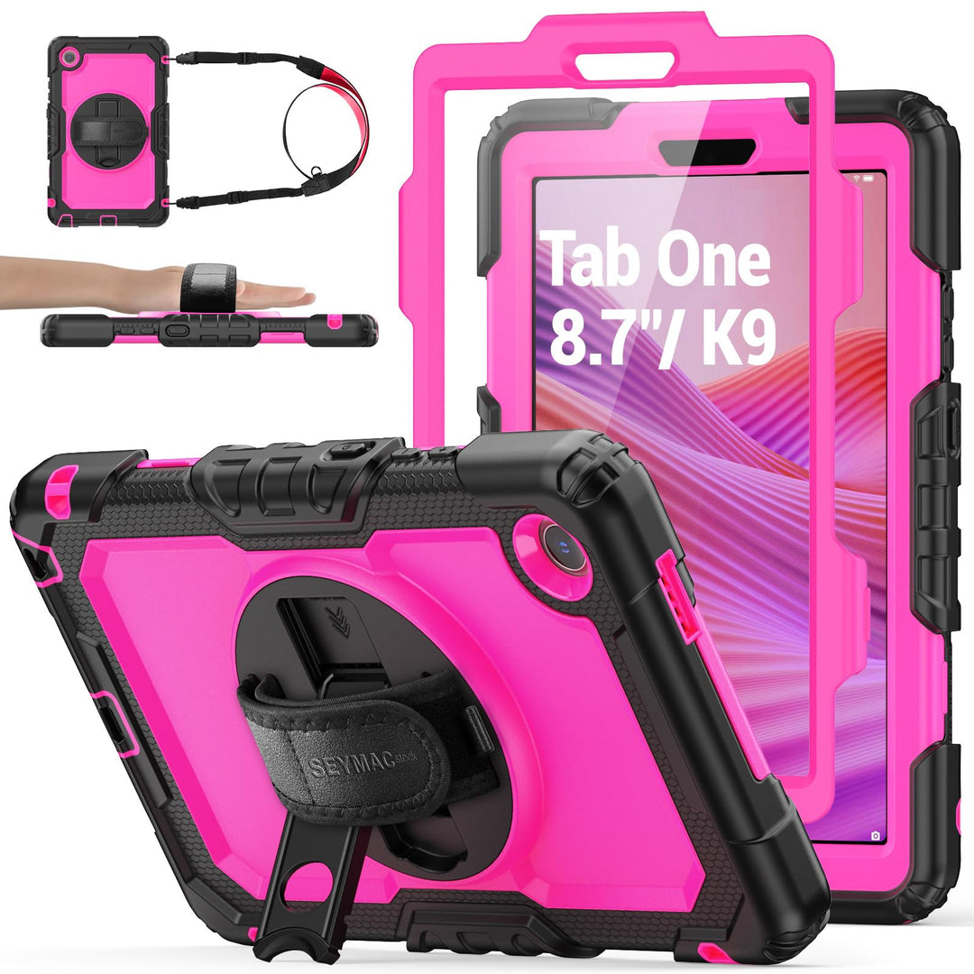 SEYMAC stock Hülle für Lenovo Tab One/Tab K9 (TB-305FU/TB-305XU) 8.7 inch 2025, Stossfeste Hülle mit